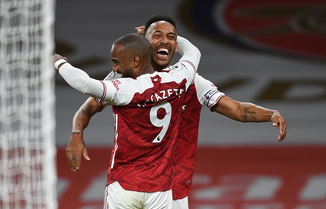Arsenal toàn thắng tại Europa League mùa này