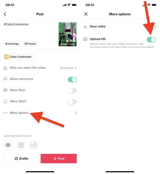 Cách đăng video lên TikTok với chất lượng cao nhất - 2