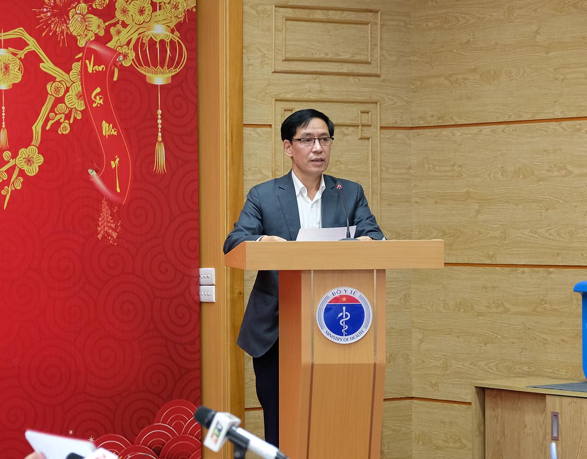 TS Đặng Quang Tấn, Cục trưởng Cục Y tế dự phòng, Bộ Y tế.