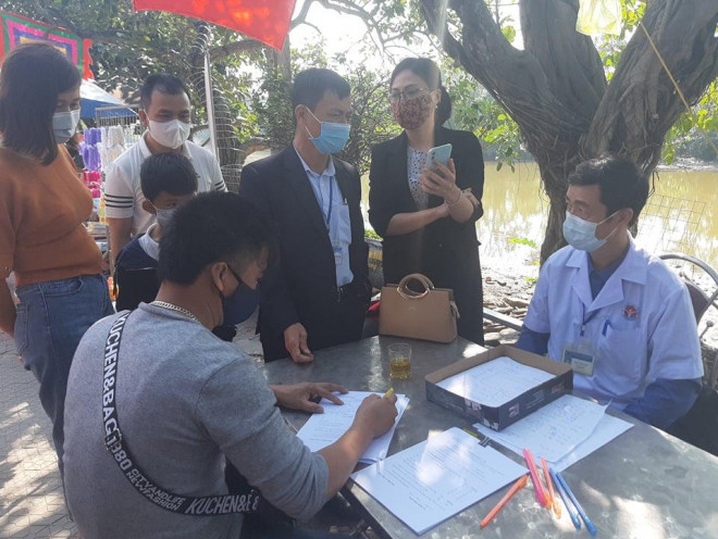 Những người ngoại tỉnh được yêu cầu khai báo y tế