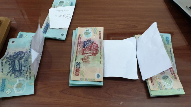 Tang vật bị công an thu giữ tại hiện trường. Ảnh: NT