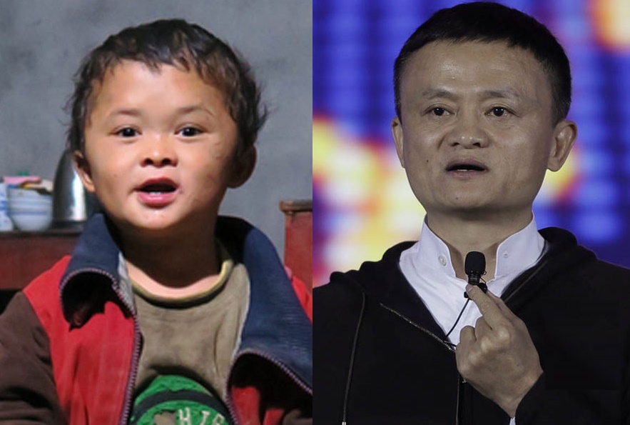 Phạm Tiểu Cần – cậu bé sở hữu gương mặt giống hệt tỷ phú Jack Ma (ảnh: Hoàn cầu)