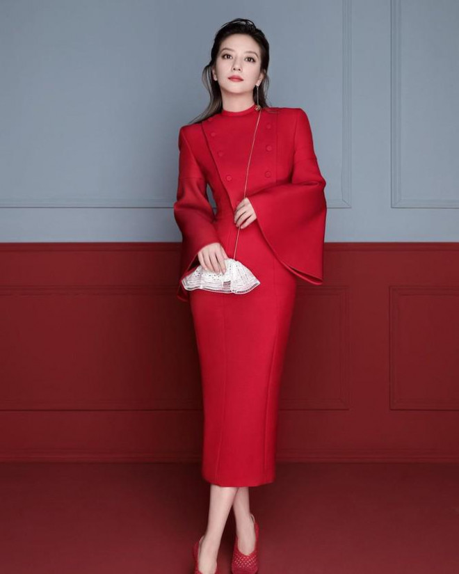 Triệu Vy sang chảnh đầy khí chất trong loạt ảnh đầu xuân - 6