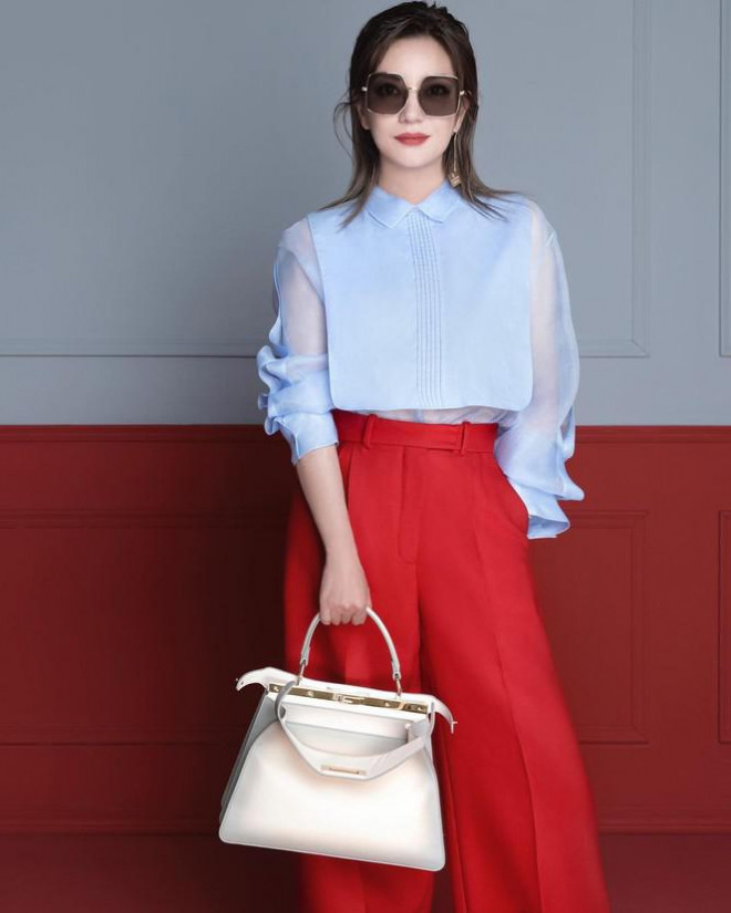 Triệu Vy sang chảnh đầy khí chất trong loạt ảnh đầu xuân - 7