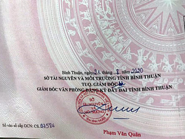 Kinh doanh - Làm sổ hồng giả với chữ ký của giám đốc đã bị cách chức