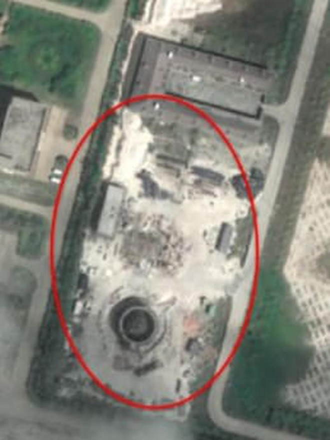 Ảnh vệ tinh chụp vào tháng 2-2021. Nguồn: SIMULARITY