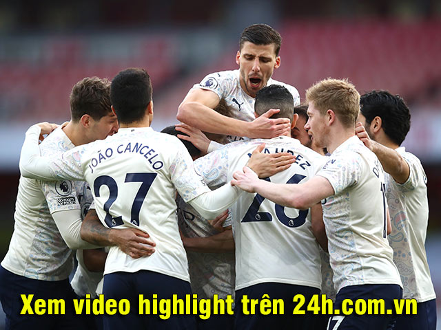 Bóng đá - Trực tiếp bóng đá Arsenal - Man City: Bảo toàn cách biệt mong manh (Hết giờ)