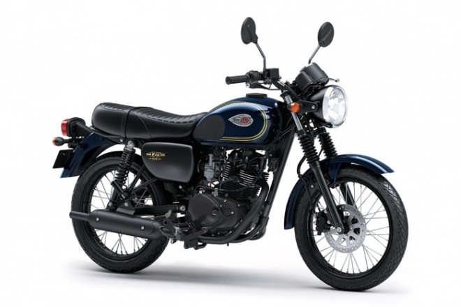 Kawasaki W175 SE 2021 ra mắt, có thêm tùy chọn màu mới - 4