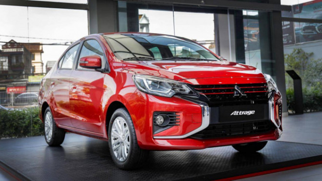 Mitsubishi Attrage ra mắt phiên bản mới New Attrage CVT Premium giá 485 triệu đồng