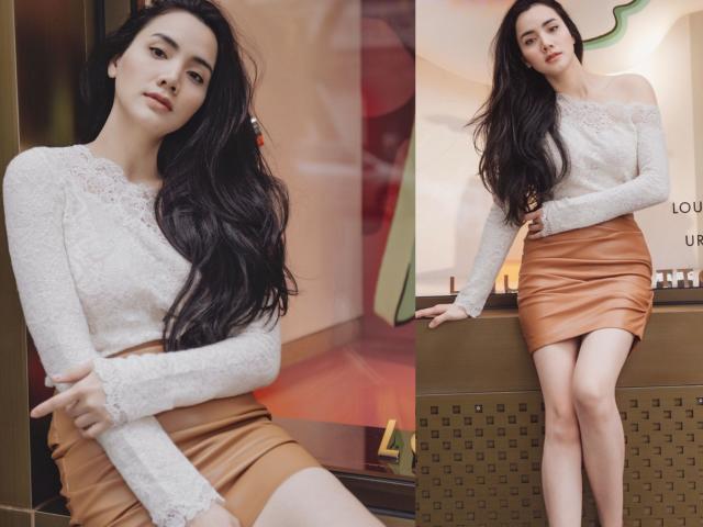 Sao Việt - "Đệ nhất mỹ nhân gợi cảm" Trang Nhung chẳng cần hở bạo vẫn gợi cảm hút hồn