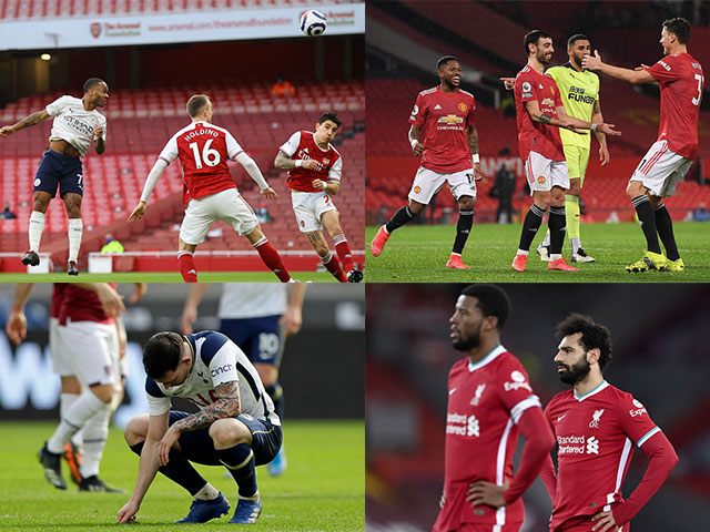 Bóng đá - Điểm nóng vòng 25 Ngoại hạng Anh: MU "dội bom" nhiều nhất, thất vọng 3 đại gia