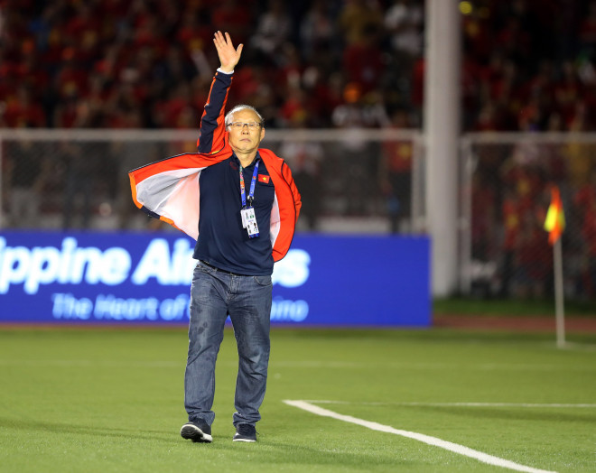 HLV Park Hang-seo đạt nhiều thành công rực rỡ với làng bóng Việt Nam. Ảnh: NGỌC DUNG.