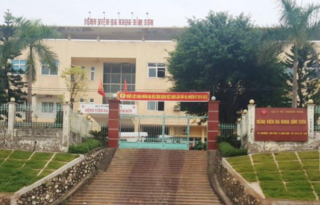Bệnh viện Đa khoa Bỉm Sơn, tỉnh Thanh Hóa, nơi bệnh nhân M. tử vong