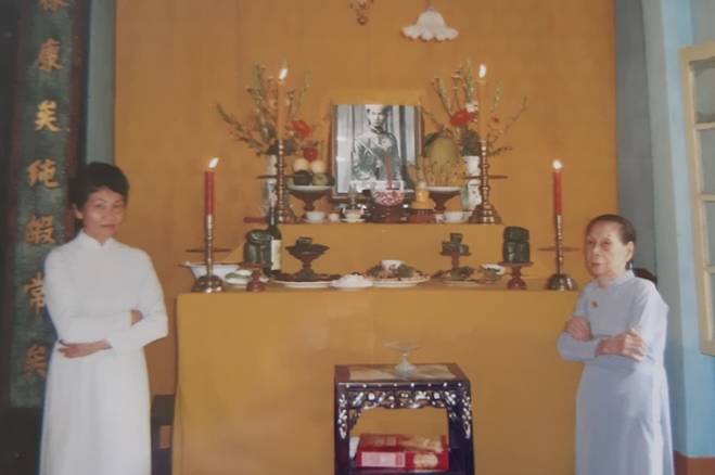 Bà Lê Thị Dinh hồi còn sống.