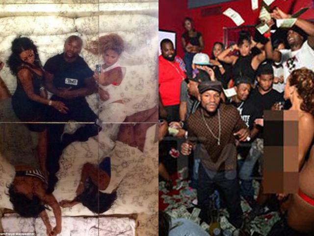 Thể thao - Mayweather "ông trùm thác loạn": Vui xuyên đêm cùng dàn mỹ nữ ít vải