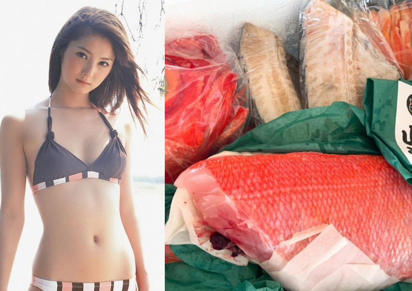 Nozomi Sasaki từng đăng bài quảng cáo hải sản lên trang cá nhân