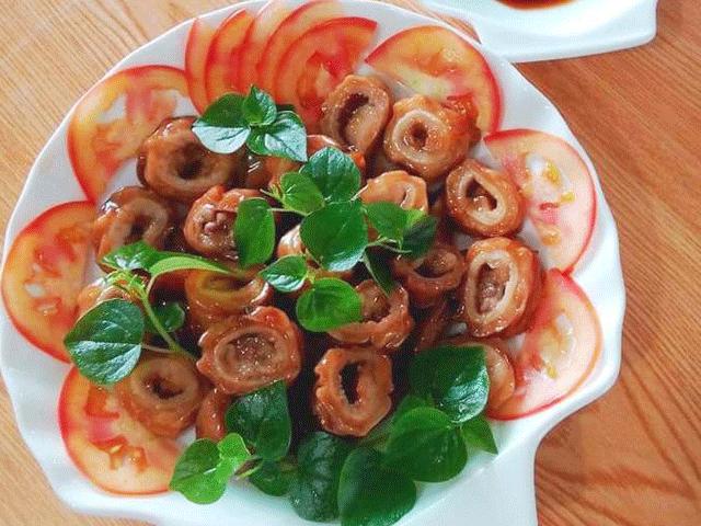 Ẩm thực - Ruột già heo "hôi rình" tưởng khó ăn, làm theo cách này ngọt béo vàng thơm