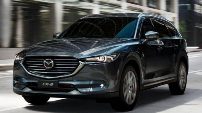 Mazda CX-8 ưu đãi lên đến 100 triệu đồng sau Tết