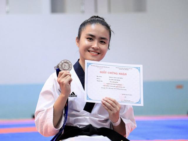 Thể thao - Trần Cao Cẩm Tiên: Thành tích học cực khủng của nữ vô địch Taekwondo