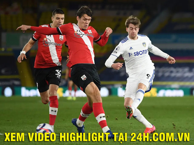 Bóng đá - Video Leeds United - Southampton: Sững sờ 3 bàn, siêu phẩm chốt hạ