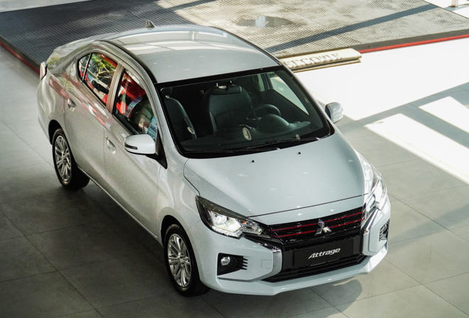 Giá lăn bánh Mitsubishi Attrage Premium vừa ra mắt - 2