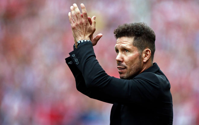 Diego Simeone có phong cách cầm quân khá kỳ dị