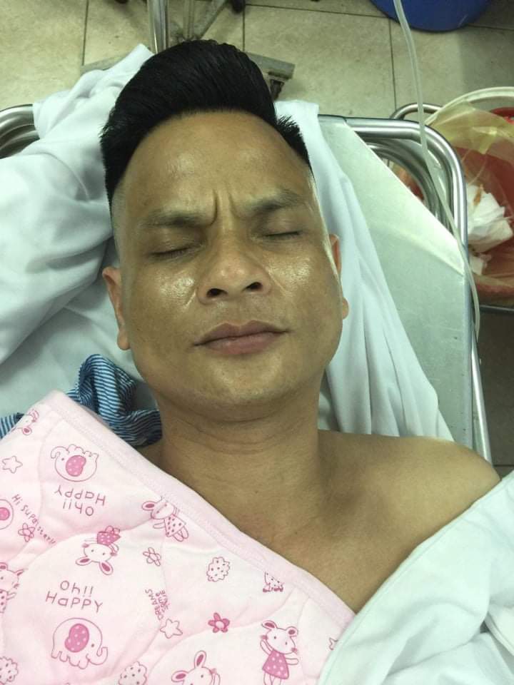 Nguyễn Công Dũng đang tiếp tục được điều trị tại bệnh viện