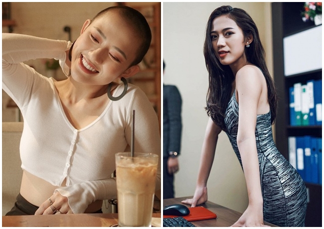 Giữa tháng 1.2020, nữ diễn viên Trang Cherry khiến nhiều người ngỡ ngàng khi xuất hiện với hình ảnh cạo trọc đầu. Trước đây, người đẹp sinh năm 1991 gây chú ý với hình ảnh tóc dài nữ tính, gợi cảm.
