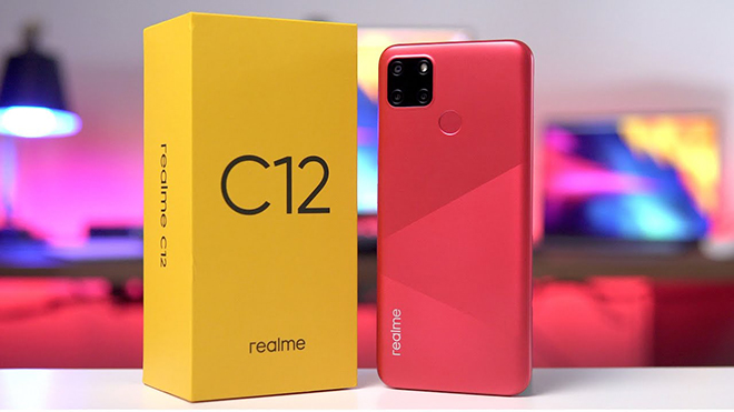 Realme C12 có giá chỉ 2,91 triệu đồng sau giảm giá.