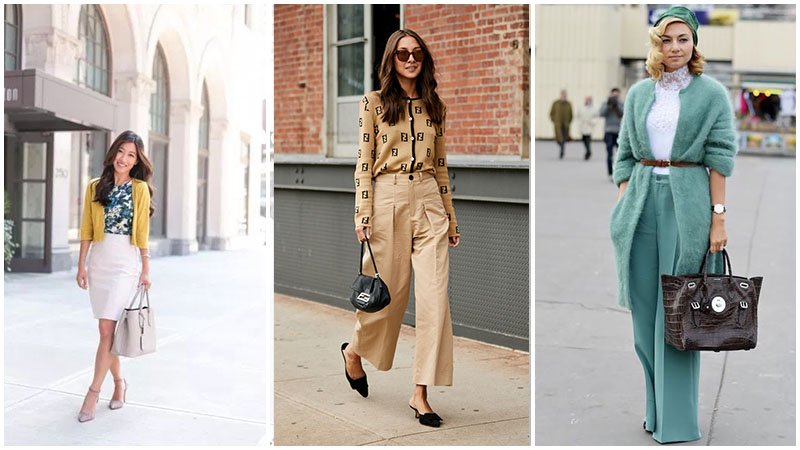 Tuyển tập cách mặc áo cardigan - chiếc áo cô gái nào cũng phải có - 11