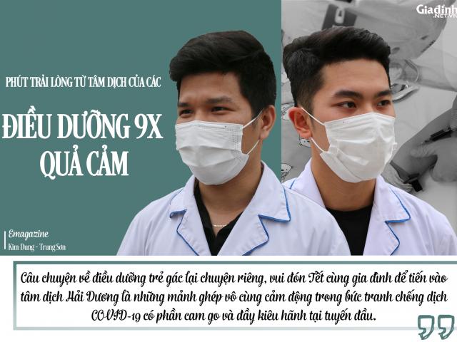 Sức khỏe đời sống - Phút trải lòng từ tâm dịch của các điều dưỡng 9x quả cảm