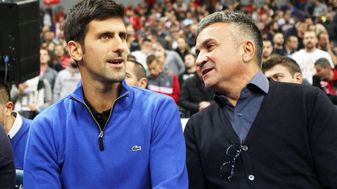 Bố Djokovic tự tin vào việc con trai mình sẽ trở thành tay vợt thống trị mọi kỷ lục, mọi danh hiệu