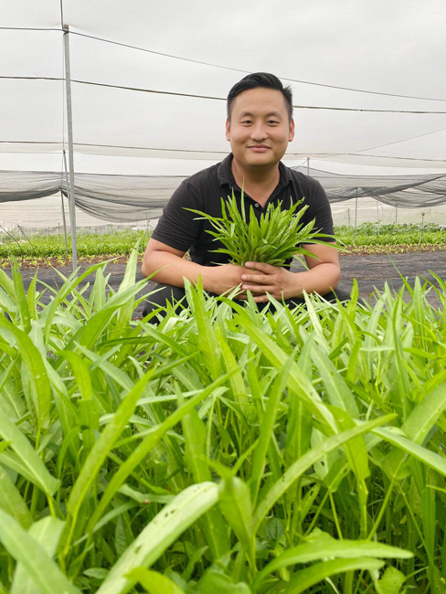 Sau nhiều năm học tập và sinh sống tại nước ngoài, anh Minh quyết định về quê khởi nghiệp nông nghiệp.