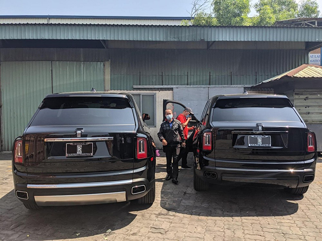 Rolls-Royce Cullinan cập cảng Việt Nam liền lúc 2 chiếc, có cả bản Black Badge ấn tượng - 9