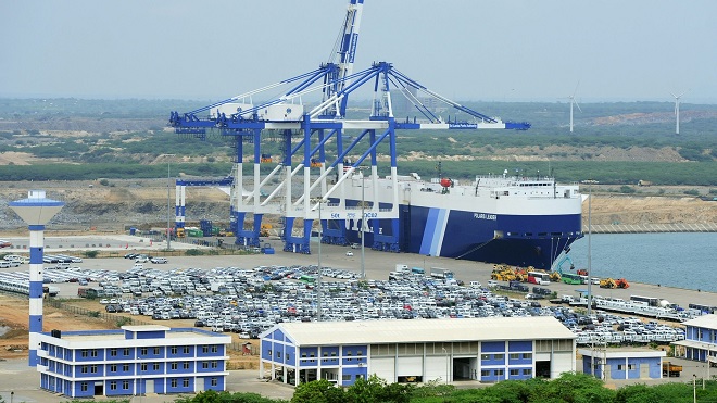Trung Quốc thuê cảng biển chiến lược của Sri Lanka từ năm 2017.