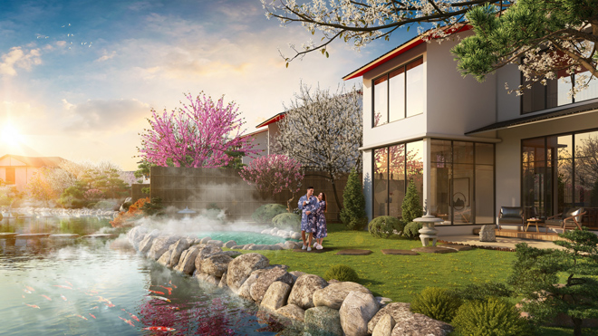  Chủ nhân Sun Onsen Village – Limited Edition có thể tận hưởng những giây phút tuyệt vời, thăng hoa ngay tại nhà mình.