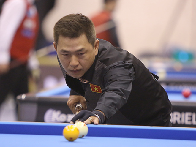 Minh Cẩm bắt đầu hành trình chinh phục chức vô địch trị giá 6,2 tỷ đồng tại PBA World Championship với một chiến thắng kịch tính