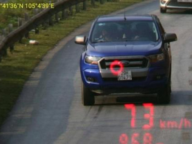 Tin tức trong ngày - Uống rượu bia chạy xe quá tốc độ, tài xế bị phạt 42 triệu đồng