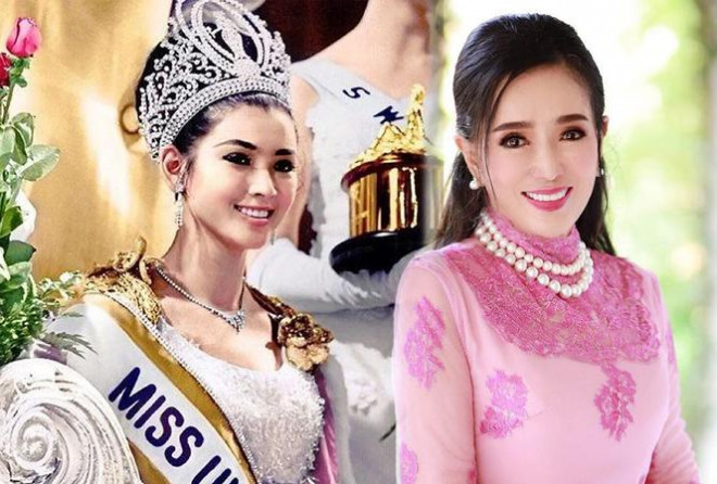 Hoa hậu Hoàn vũ Thái Lan U80 vẫn sở hữu body cân đối, nhan sắc trẻ trung - 1