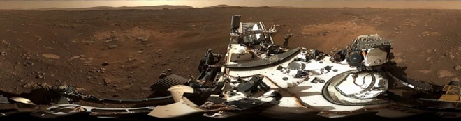 NASA công bố ảnh toàn cảnh gửi về từ Sao Hỏa - 1