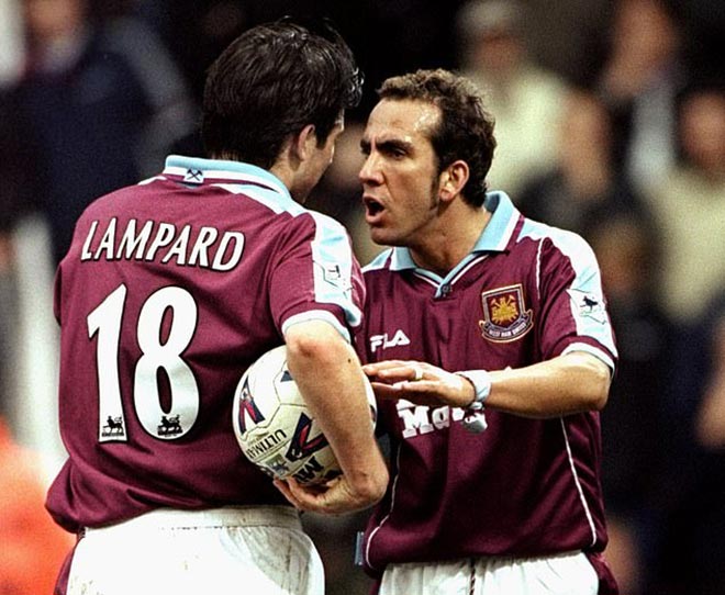 Lampard bị Di Canio cướp đá 11m khi còn ở West Ham