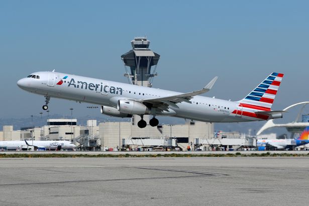 Máy bay của hãng hàng không American Airlines.