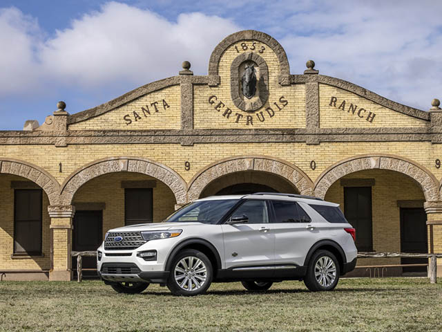Ô tô - Ford Explorer King Ranch 2021 trình làng, giá từ 1,2 tỷ đồng
