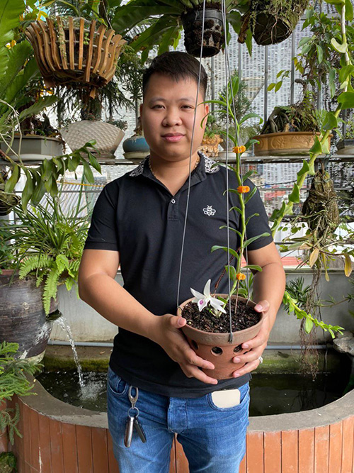 Ông chủ vườn lan 9X Đặng Khải Hoàn: Tình yêu lan không phân biệt tuổi tác - 5