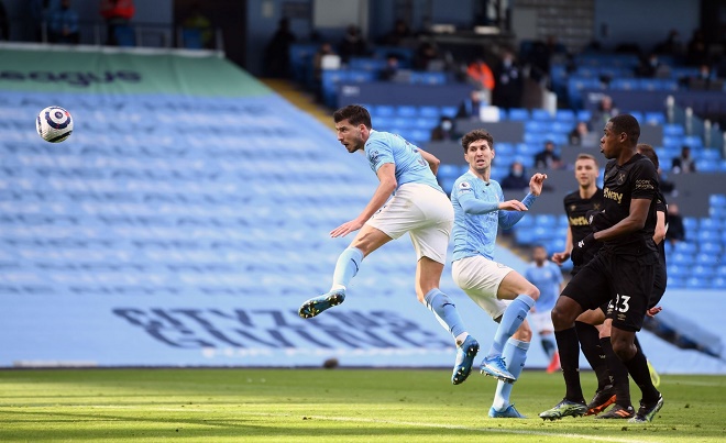 Trực tiếp bóng đá Man City - West Ham: Stones ghi bàn cho chủ nhà - 16