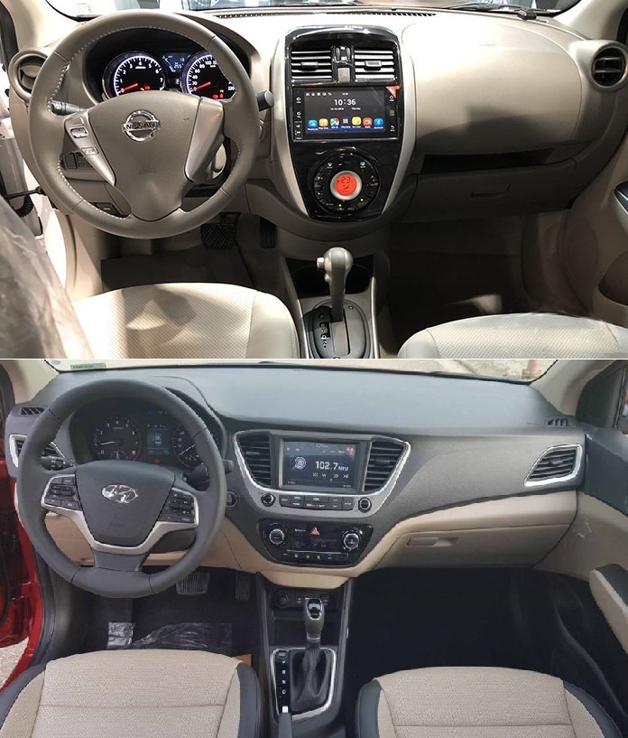 Trên dưới 500 triệu đồng nên mua Nissan Sunny hay Hyundai Accent? - 3