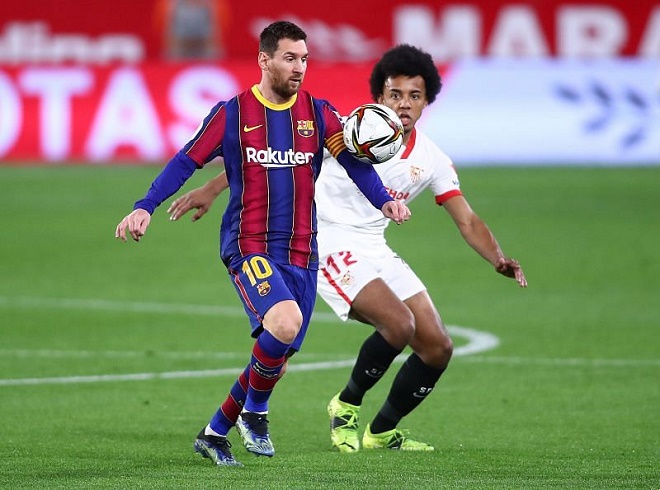 Trực tiếp bóng đá Sevilla - Barcelona: Messi ghi bàn quan trọng (Hết giờ) - 25