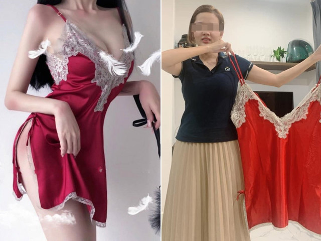 Bạn trẻ - Cuộc sống - Mua váy qua mạng, cô gái nhận về sản phẩm như cái tạp dề, nhìn ảnh gốc mà choáng