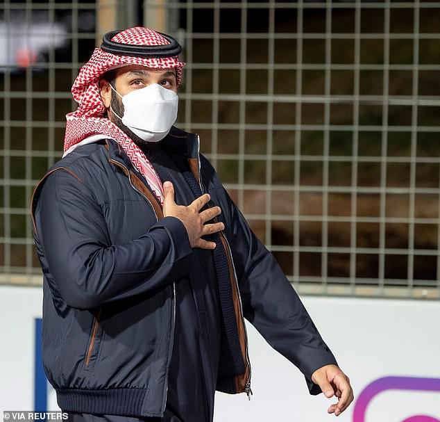 Thái tử Mohammed bin Salman tại TP Riyadh của Ả Rập Saudi hôm 27-2. Ảnh: Reuters