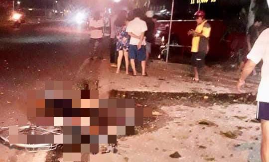 Hiện trường vụ tai nạn